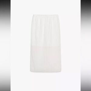 Zara Semi Sheer Midi Skirt